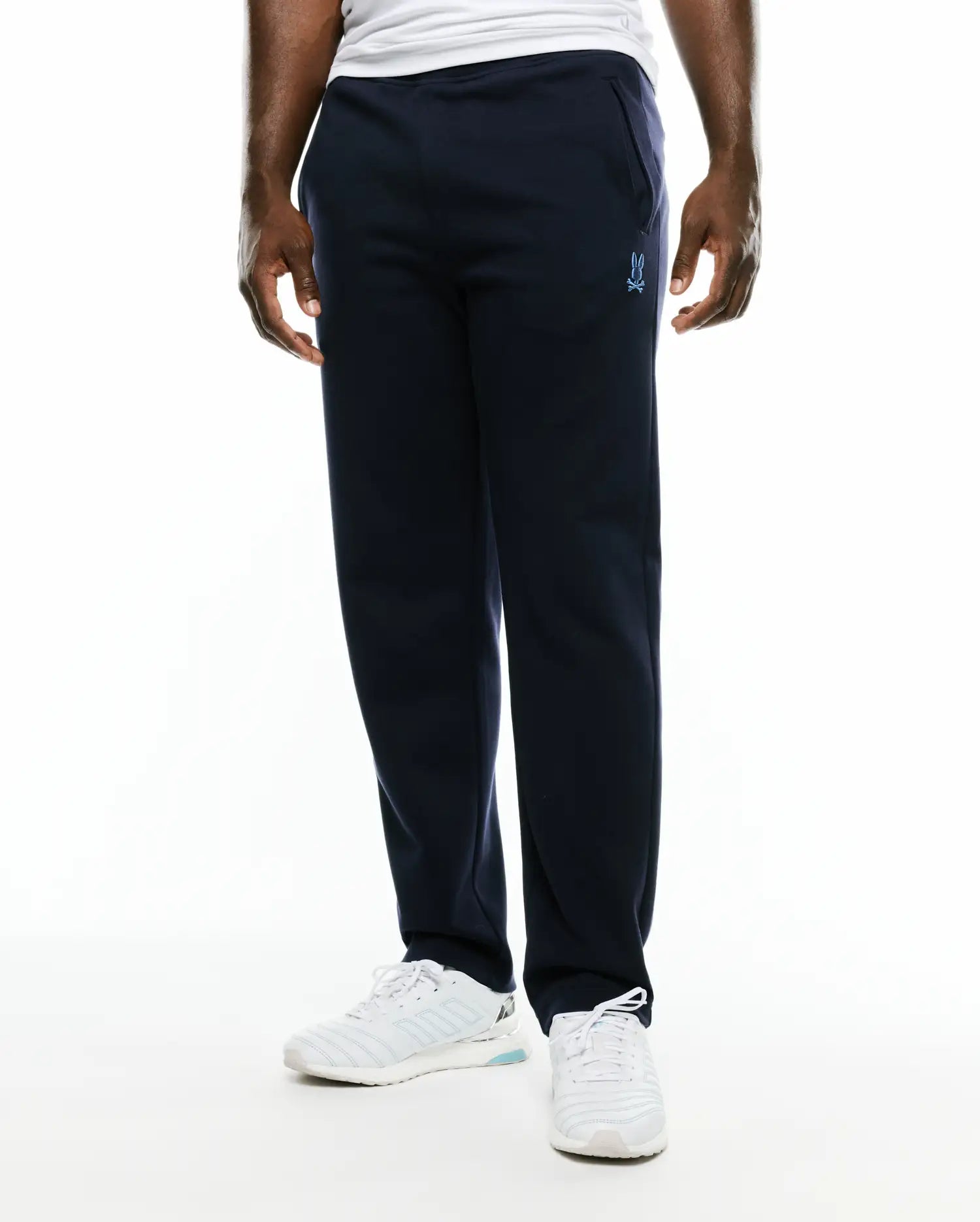 Psycho Bunny Men's Pants Jacques Pique Track Pants MB0800098 pantaloni Baritone Blue