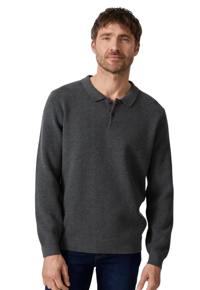 Damart Thermolactyl Maglione da uomo maglione collo polo con lana