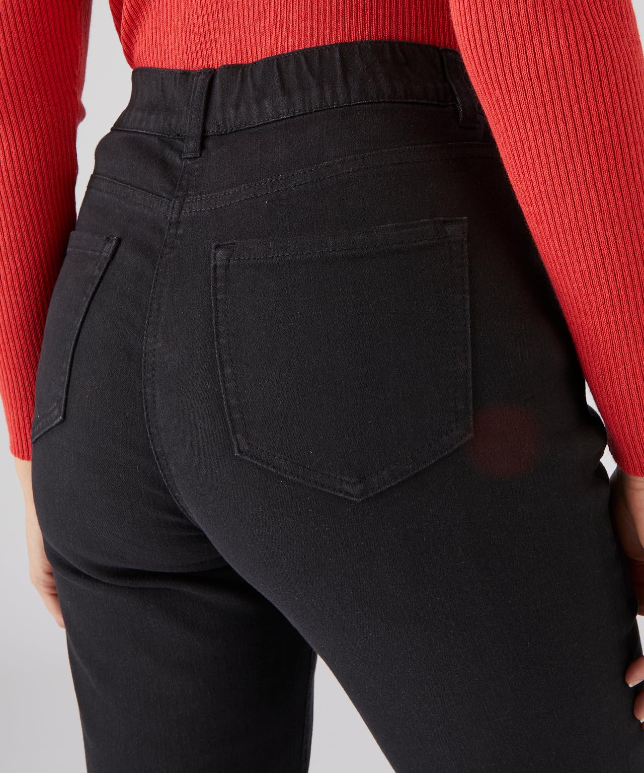 Damart Prêt-à-porter jeans infilabile stretch con guaina integrata donna nero 44