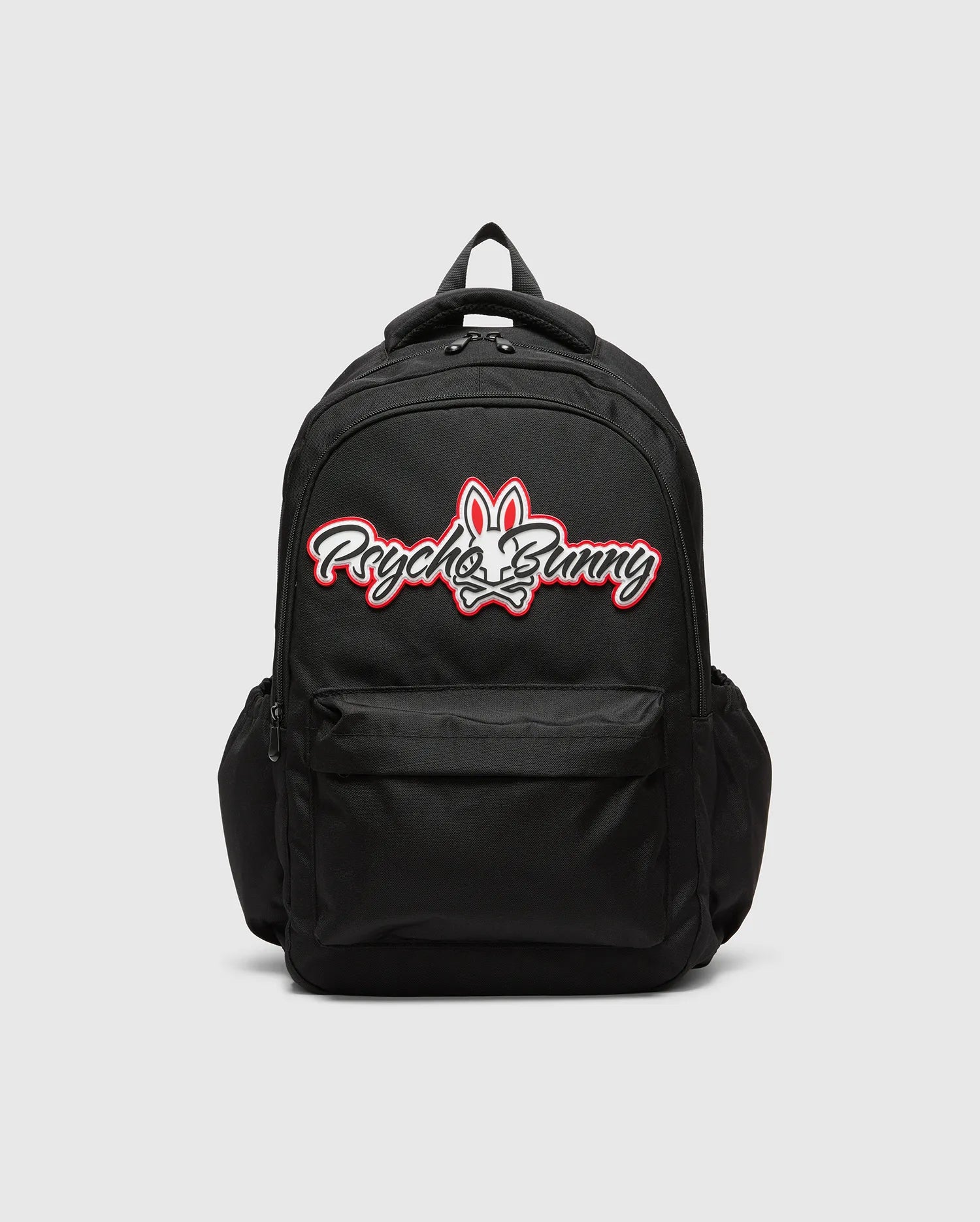 Psycho Bunny Kids Accessories Pal Backpack zaino nero in poliestere