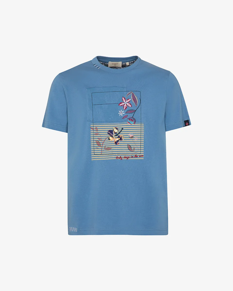 Markup Uomo Felpe & T-shirt T-shirt stampata in jersey