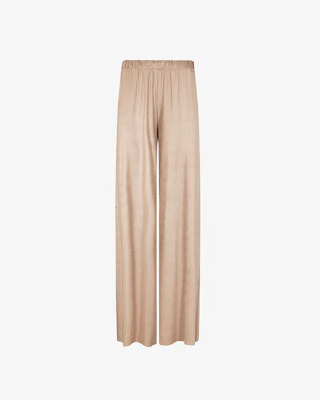 Markup Donna Jeans & Pantaloni Pantapalazzo in maglia lucida pantalone