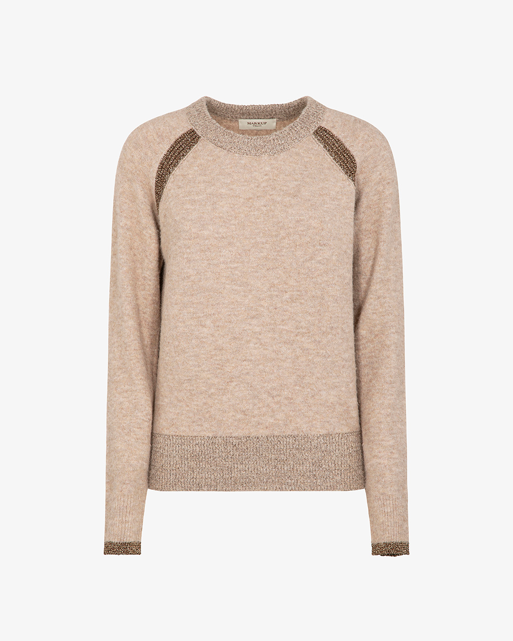 Markup Donna Maglieria Girocollo inserti lurex
