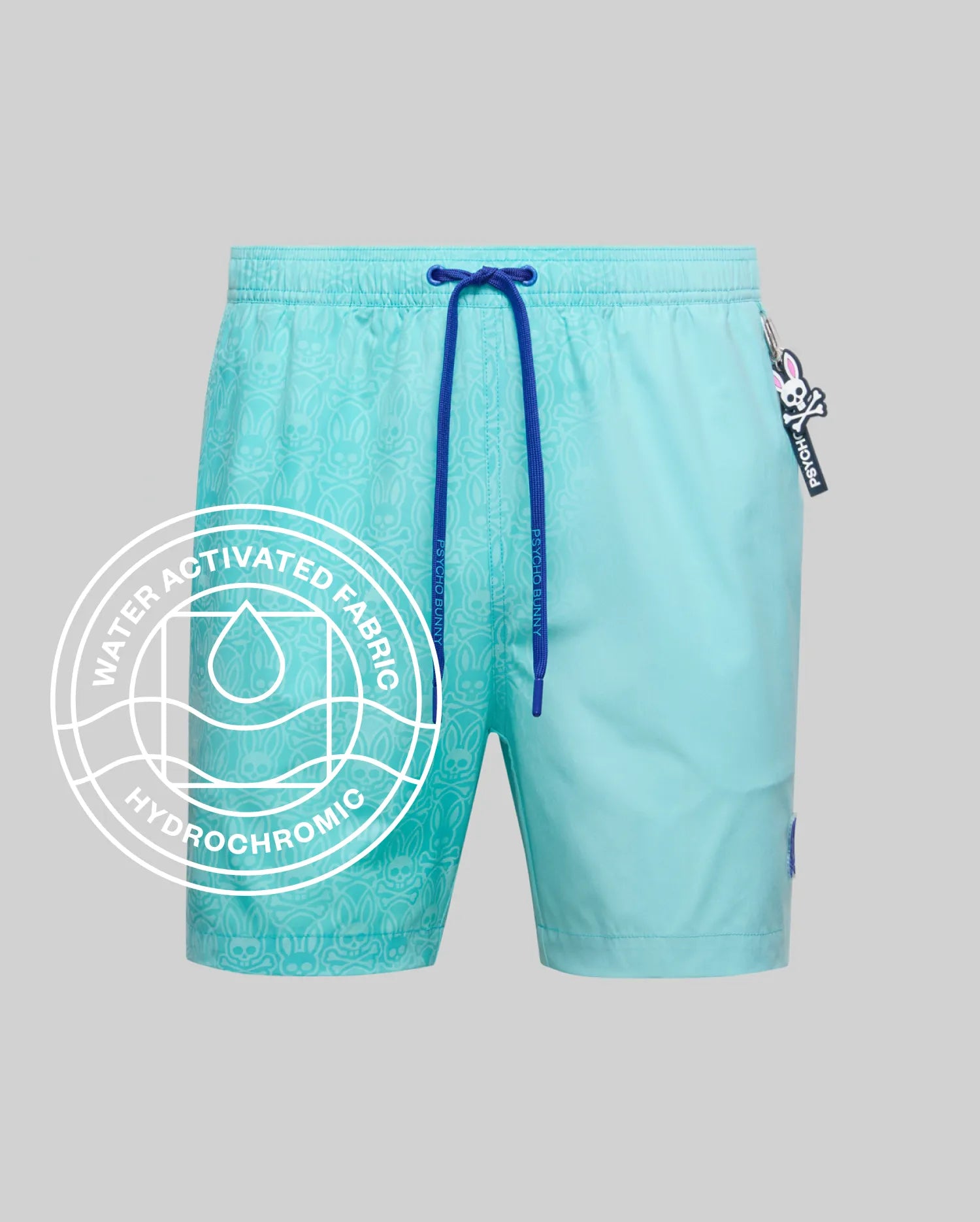 Psycho Bunny Men's Swimwear Samos costume da bagno 6" Antigua Sand idroreattivo