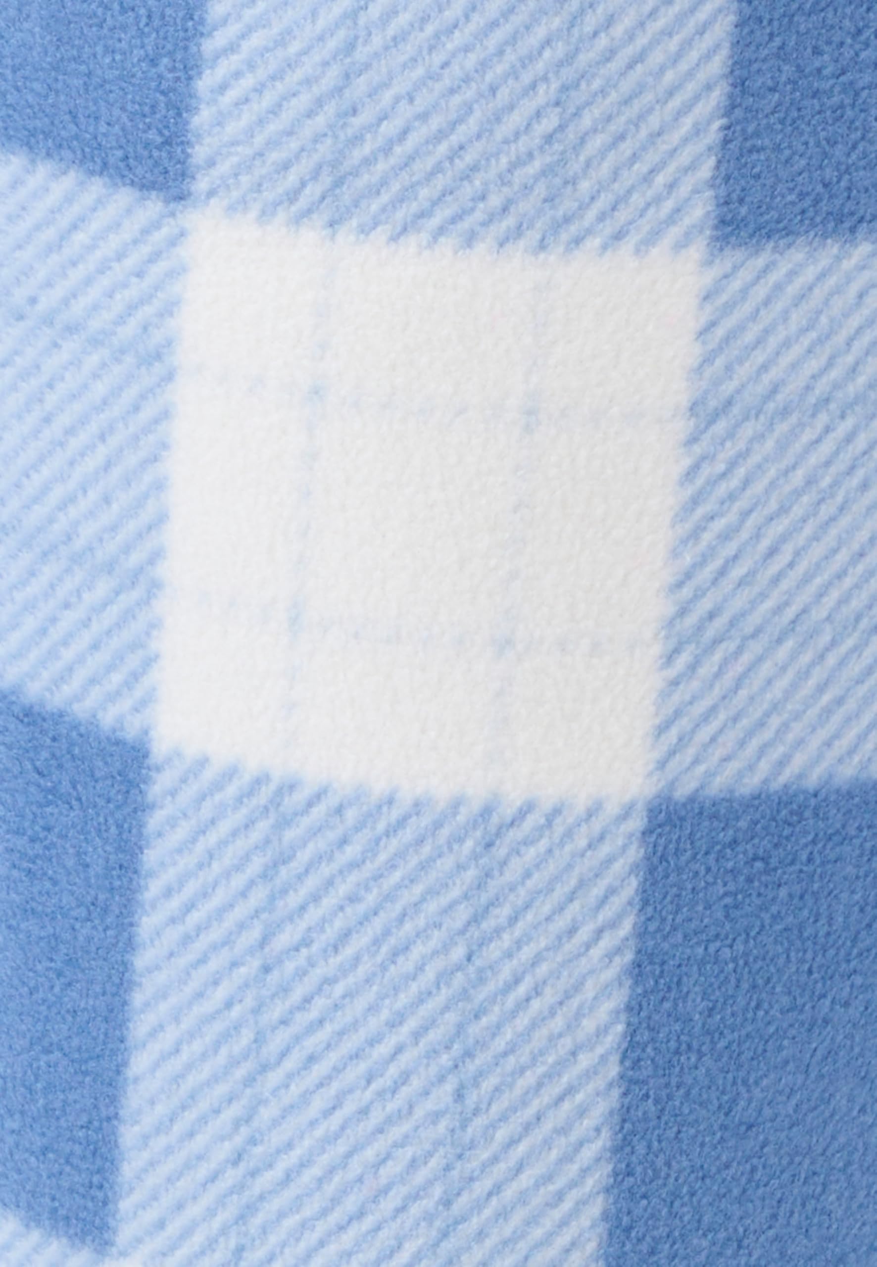 Damart Homewear Pigiama termico in pile blu stampato