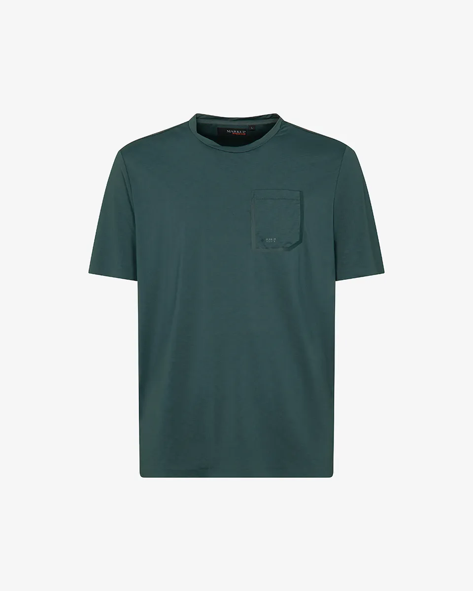 Markup Uomo Felpe & T-shirt T-shirt piquet tecnico con taschino