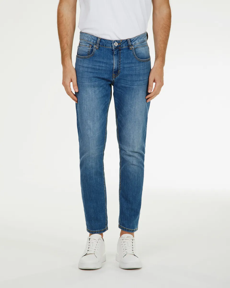 Markup Uomo Jeans Jeans regular lavaggio medio da uomo
