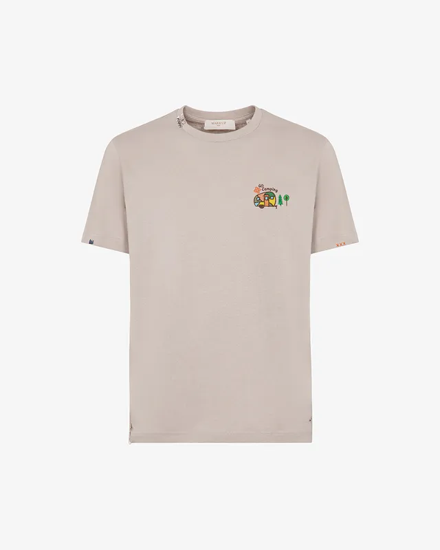 Markup Uomo Felpe & T-shirt T-shirt jersey patchwork