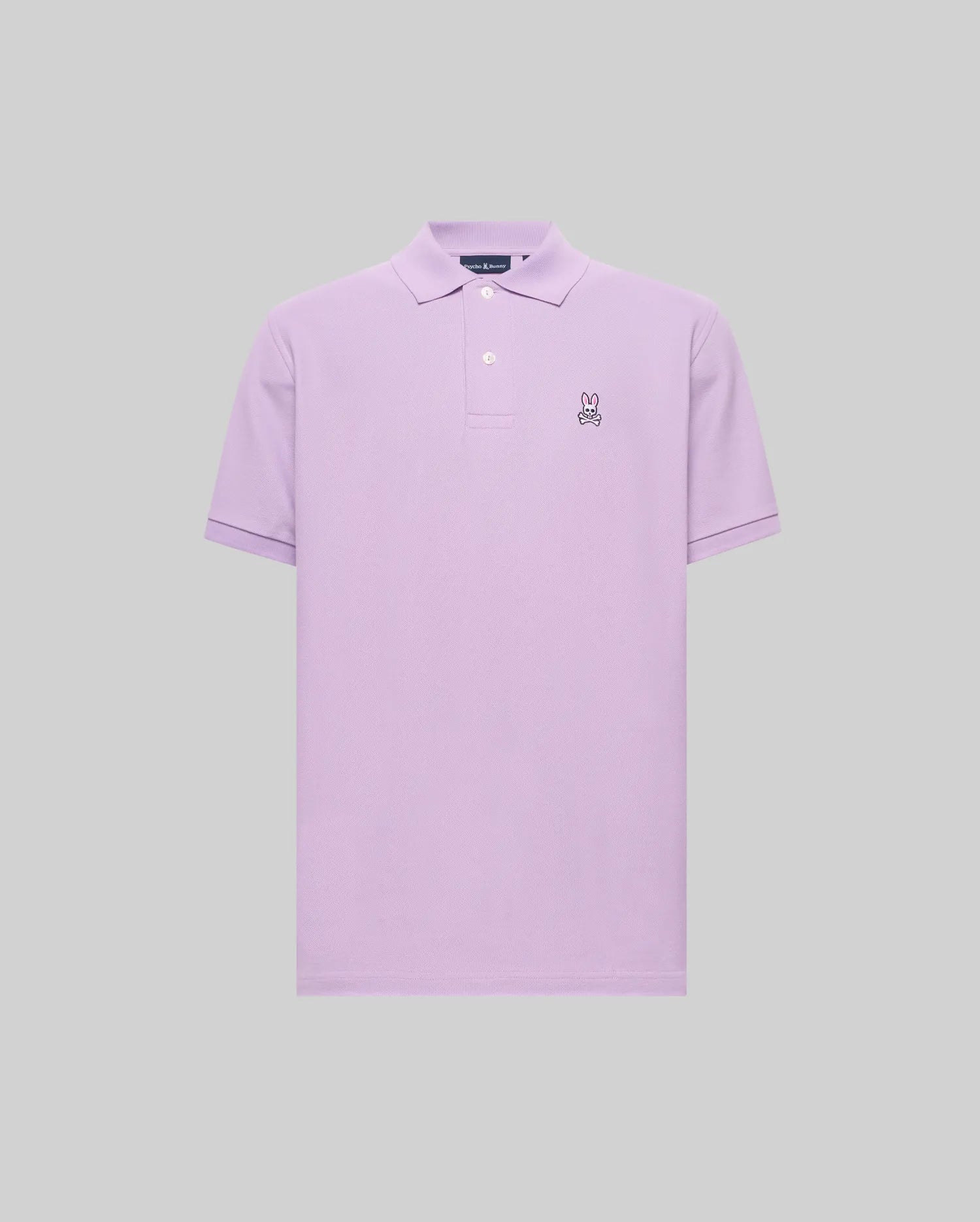 Psycho Bunny Men's Polos B6K001F200 polo Lavendula 100% cotone Pima