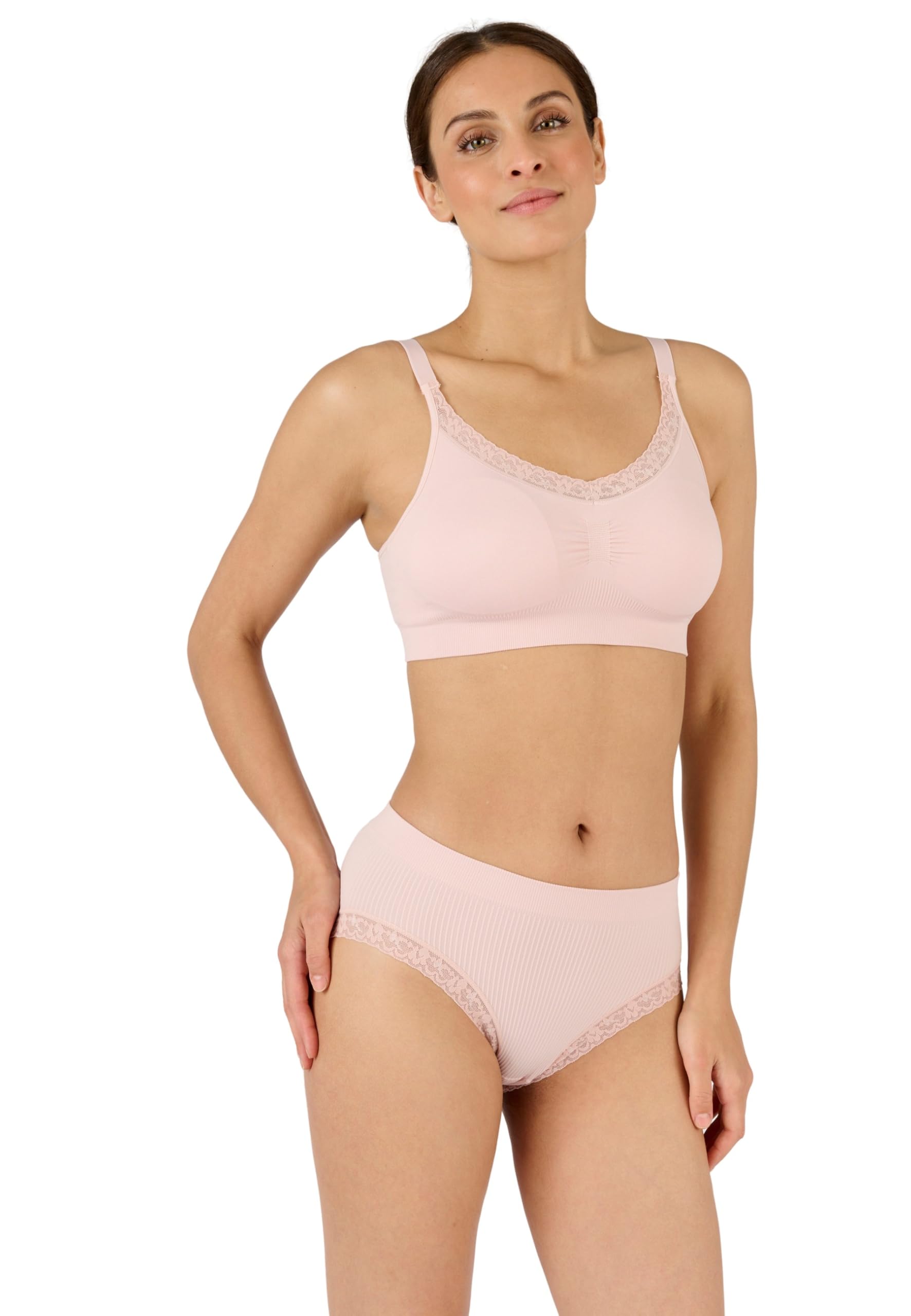 Damart Biancheria intima Set di 2 mutandine Midi da donna bianche S