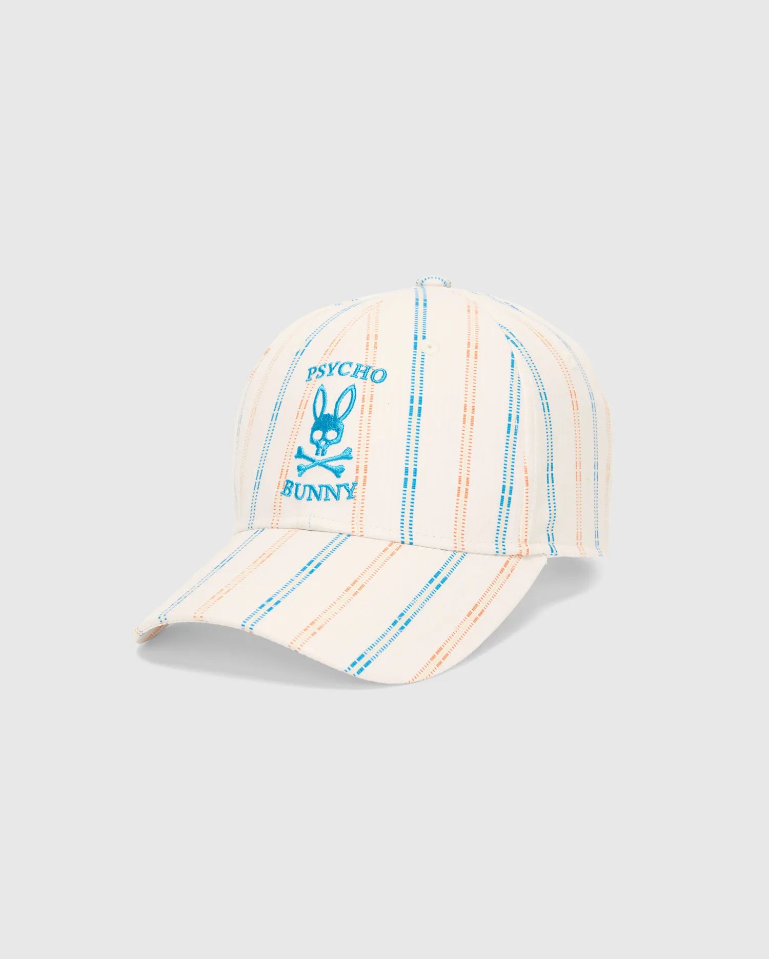Psycho Bunny Accessories MENS ANTOINE BASEBALL CAP MO1500125 cappellino bianco