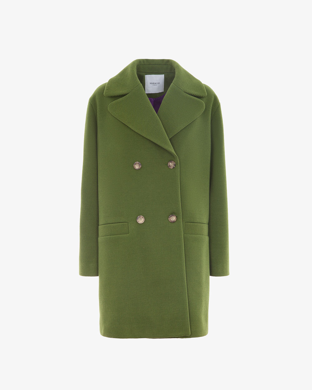 Markup Donna Cappotti Cappotto over doppiopetto