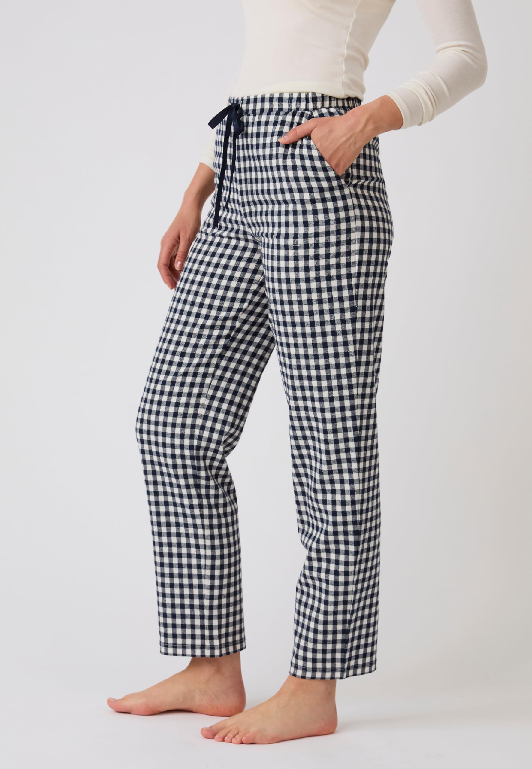 Damart Homewear pantaloni da pigiama in flanella da donna