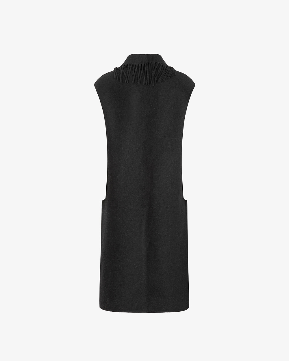 Markup Donna Giacche & Giubbotti Gilet con tasconi e frange