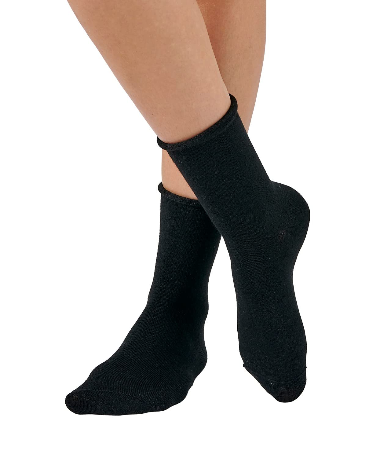 Damart Biancheria intima calzini donna set 2 paia neri taglia 39-41 Thermolactyl