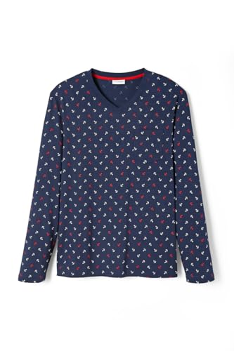 Damart Homewear Pigiama in Jersey di Puro Cotone Uomo 3XL