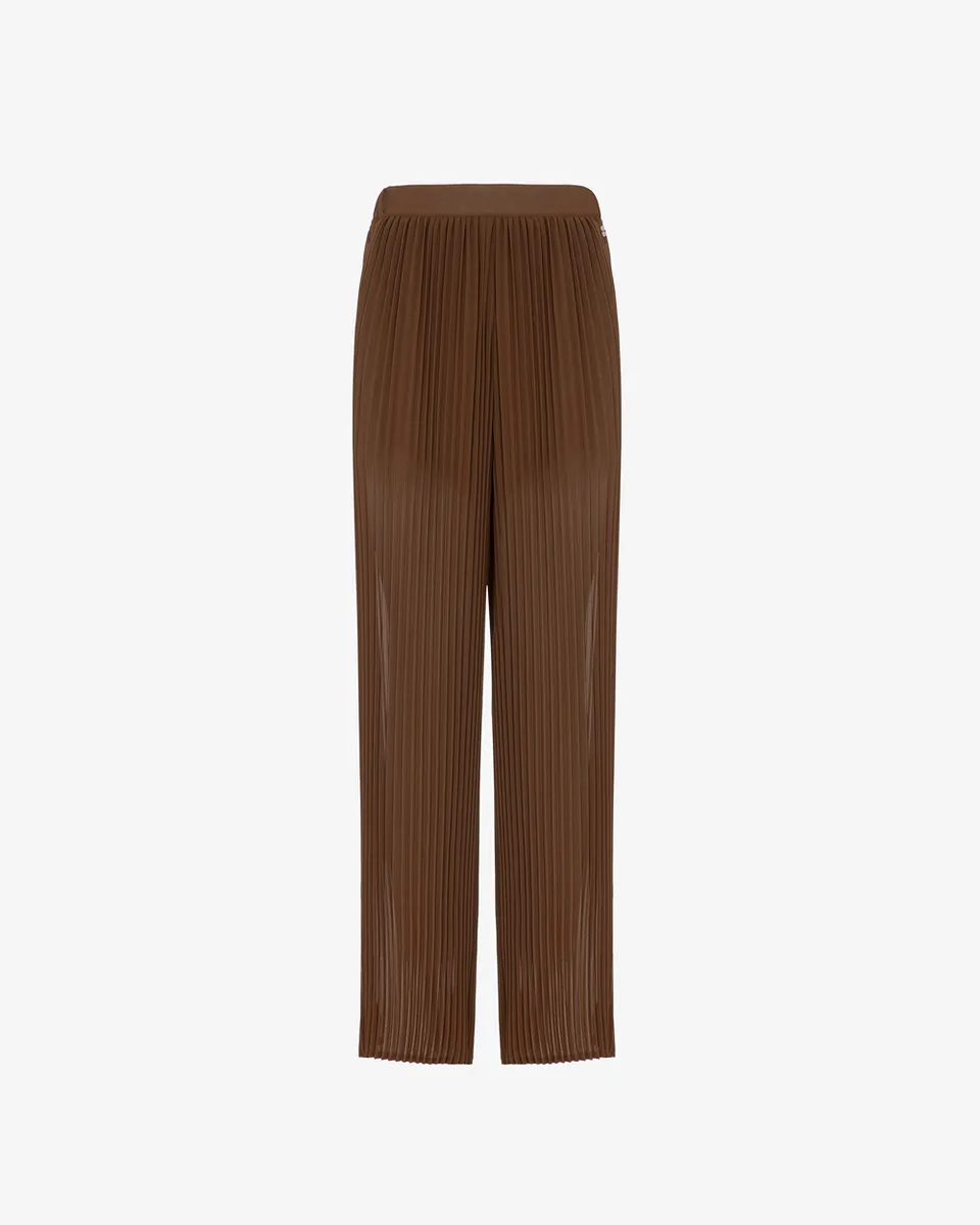 Markup Donna Jeans & Pantaloni Pantalone lungo plissé in georgette pantalone