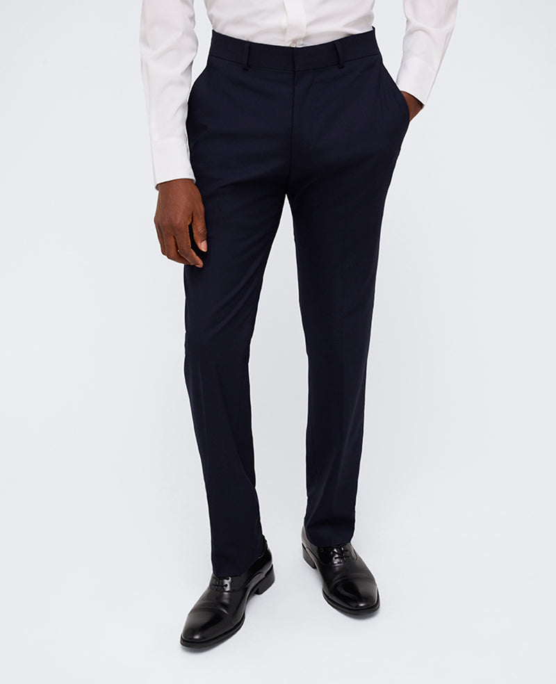 Kenneth Cole Reaction Clothing Ready Flex Suit Separate Pant pantaloni blu