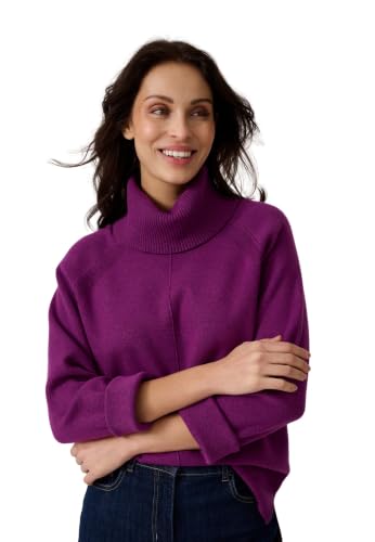 Damart Thermolactyl Maglione da donna rosa viola caldo