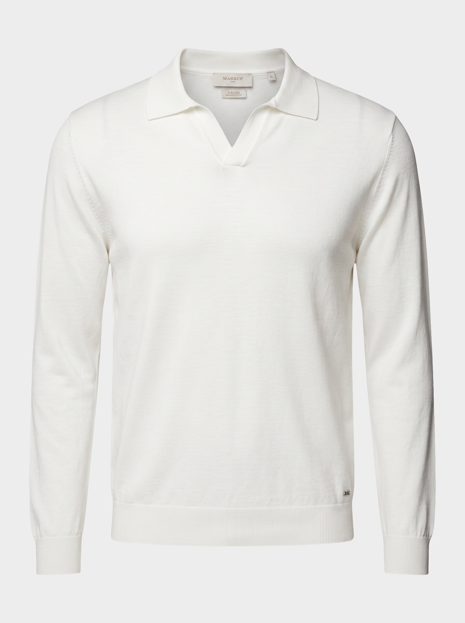 Markup Uomo Maglieria Polo Derby Manica Lunga polo
