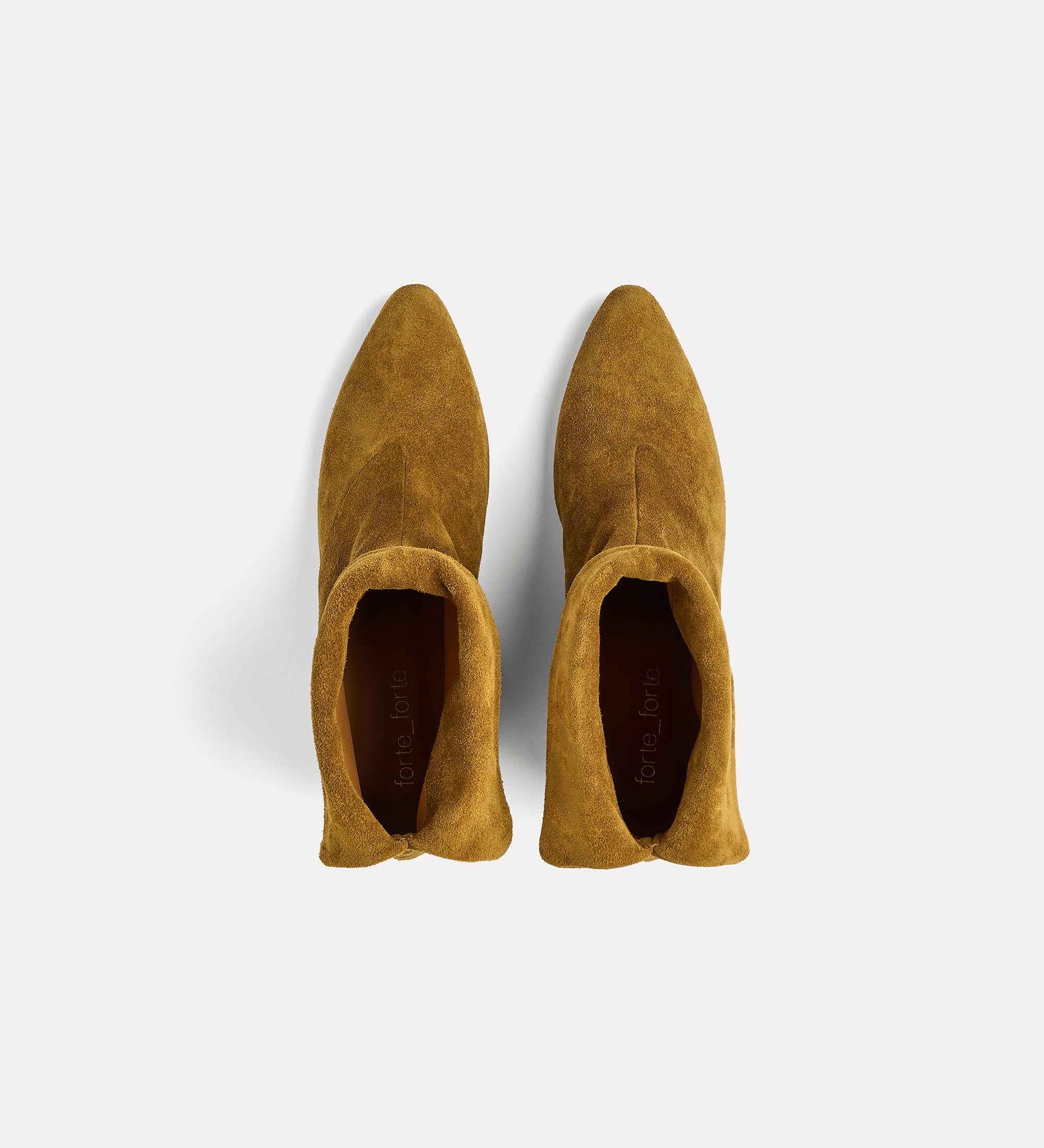 Forte scarpe stivaletti in suede Vintage