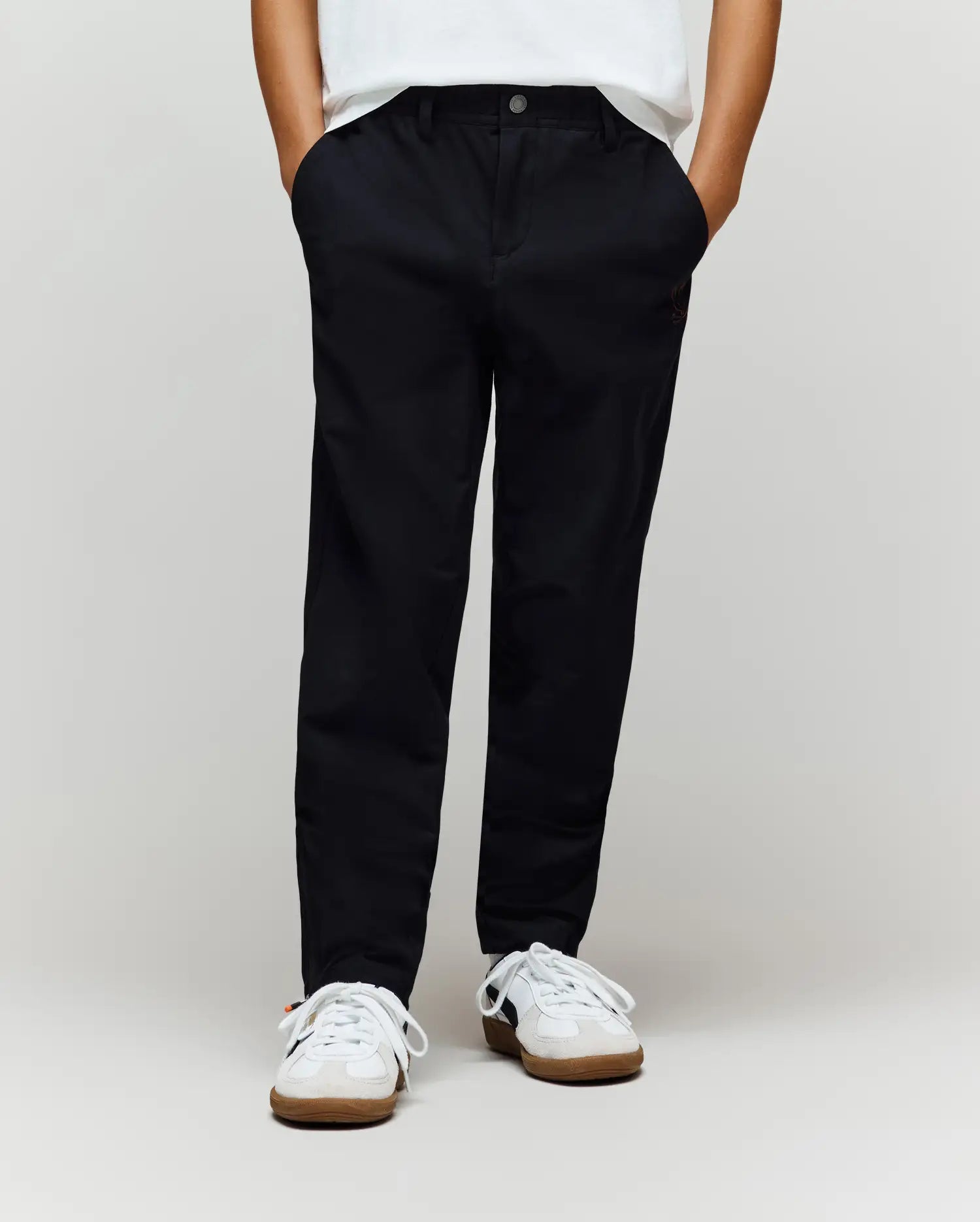 Psycho Bunny Kids Bottoms Mathieu Commuter Pant KB0600002 pantaloni neri