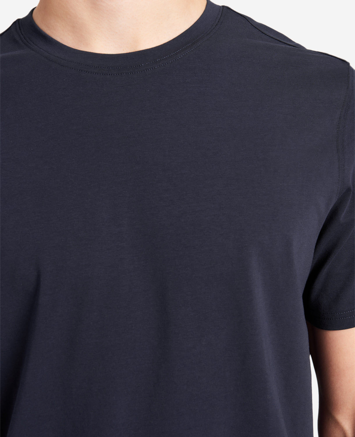 Kenneth Cole Reaction The Performance Crew Neck T-Shirt maglietta blu navy