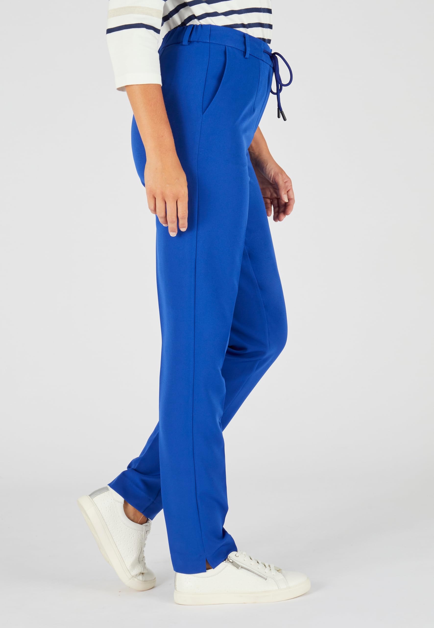 Damart Prêt-à-porter Jogpant Allentato Donna 40 blu elasticizzato