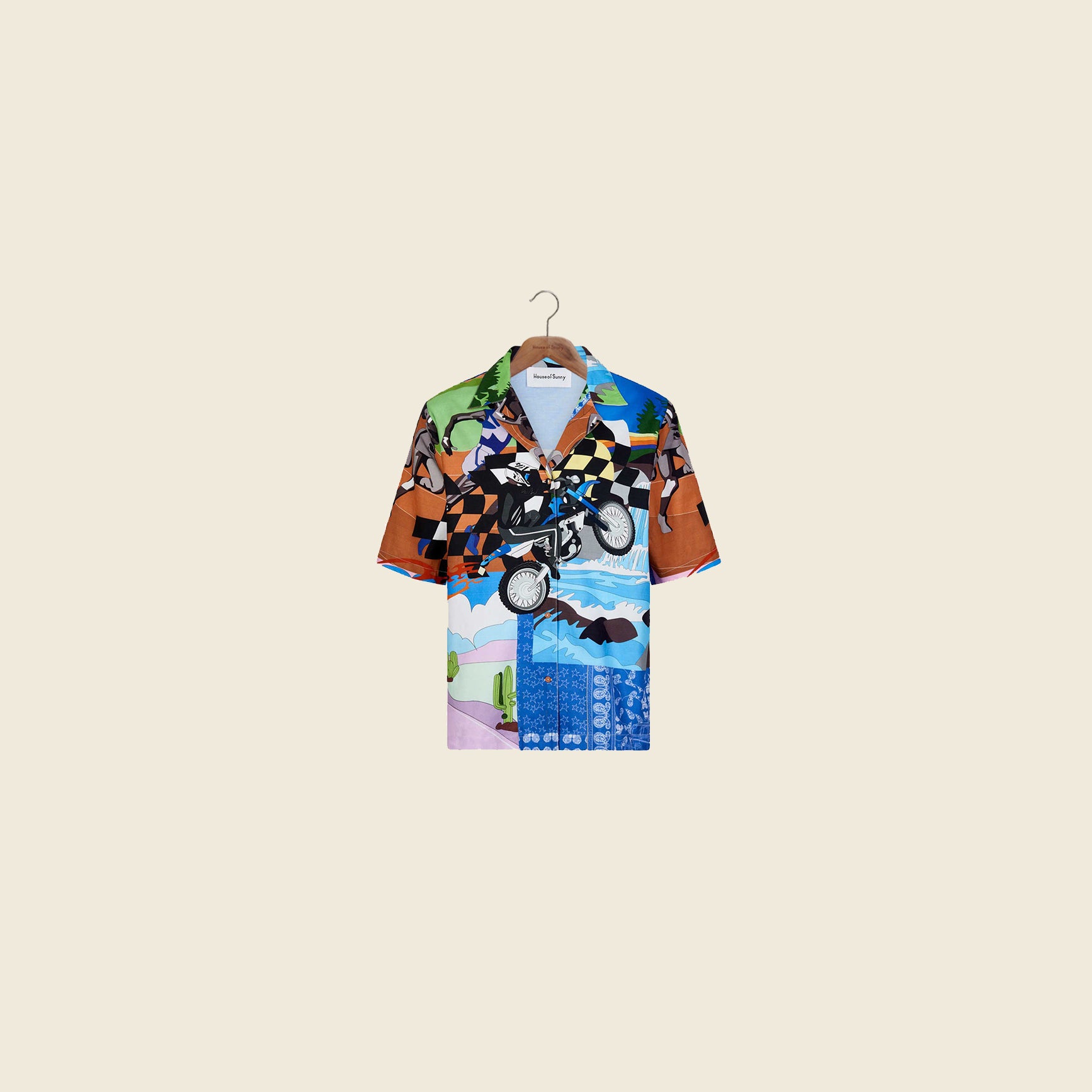 House Of Sunny Women's Shirts CONSTANTLY IN THE STATE OF BECOMING SHIRT camicia cotone taglie XS-XXXL
