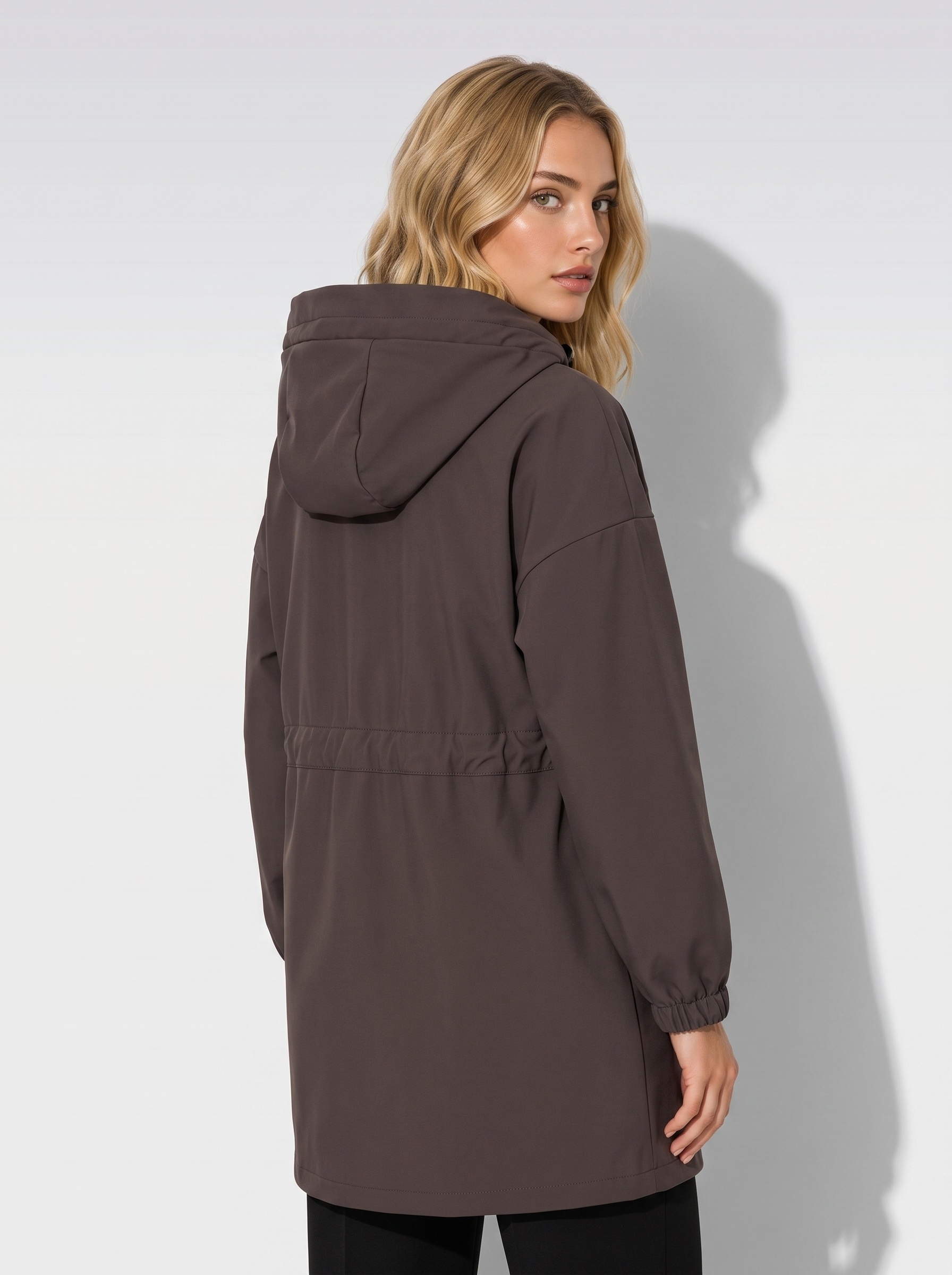 Markup Donna Giacche & Giubbotti Giubbino lungo tecnico nylon