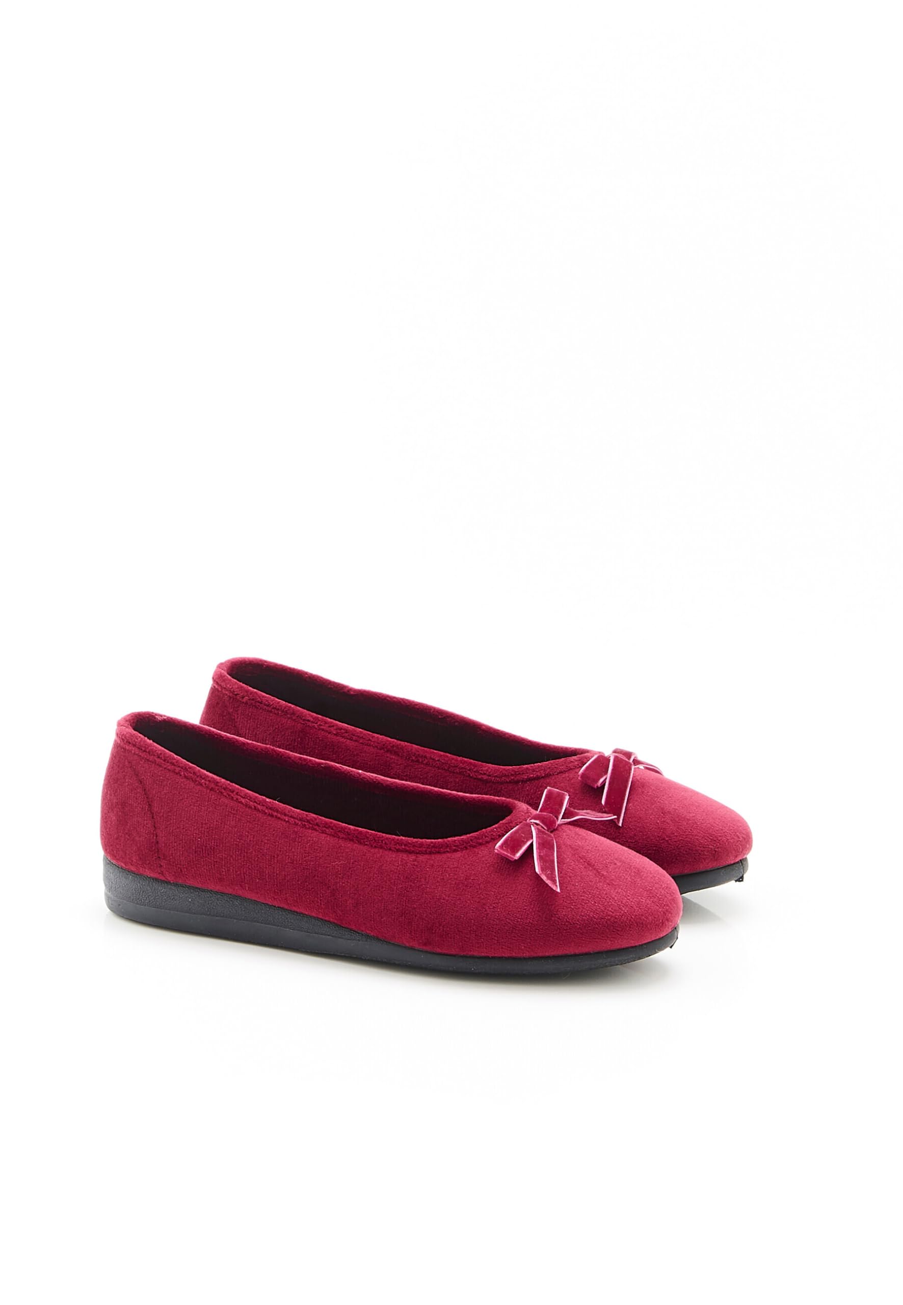 Damart Calzature pantofole donna effetto velluto taglia 36