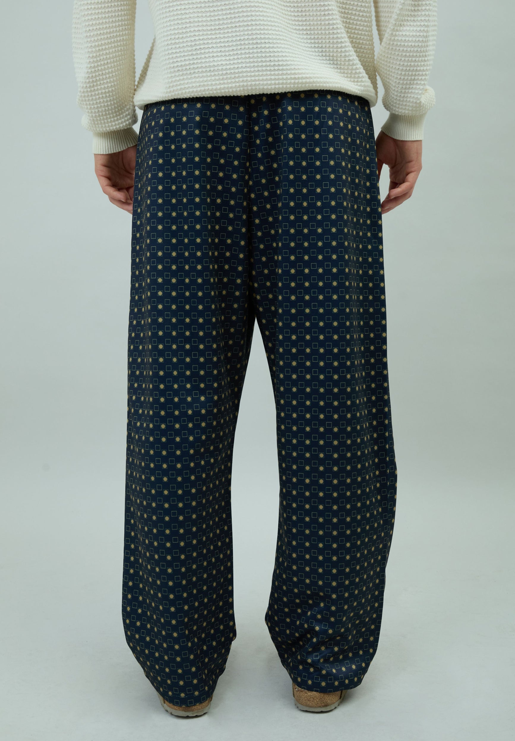 House Of Sunny Women's Shorts & Trousers THE BENNY TRACKSUIT PANTS pantaloni tuta S-XL stampa geometrica