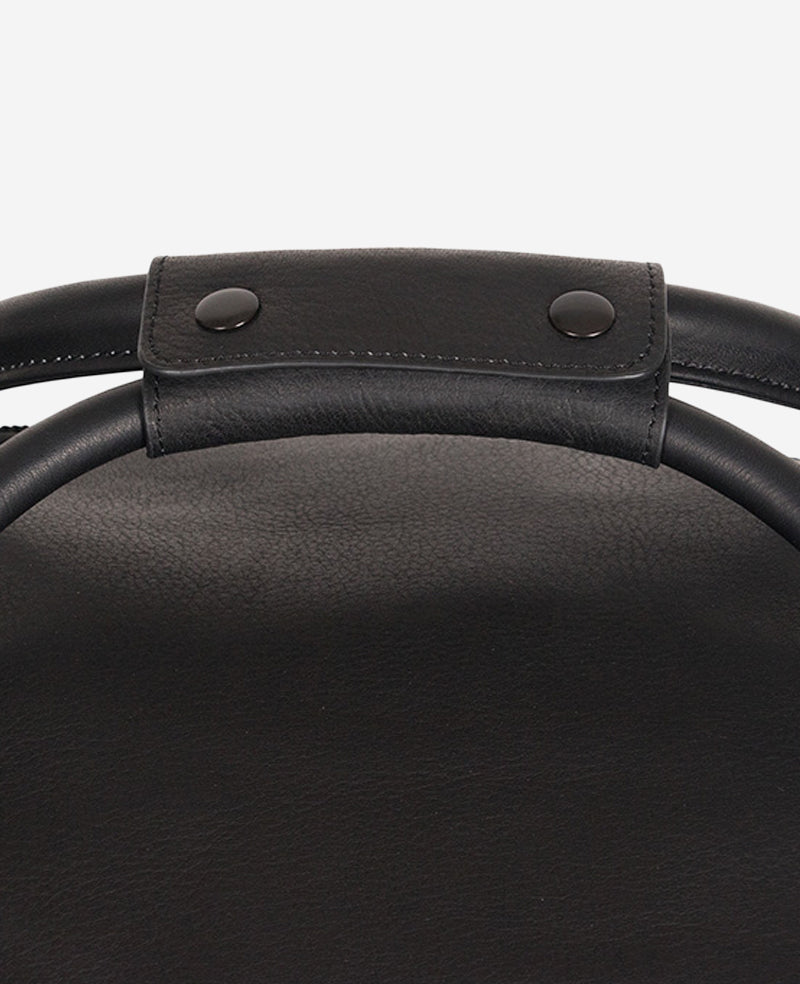 Kenneth Cole Reaction Colombian Leather Duffle borsone nero in pelle