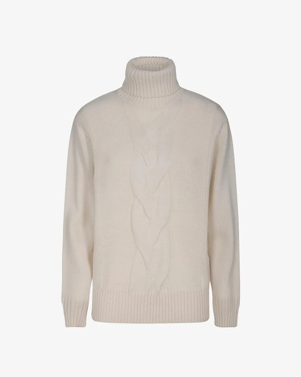Markup Donna Maglieria Dolcevita treccia