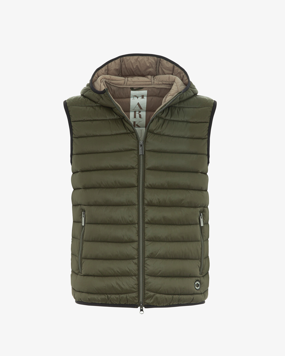 Markup Donna Giacche & Giubbotti Giubbotto smanicato cappuccio giubbotto