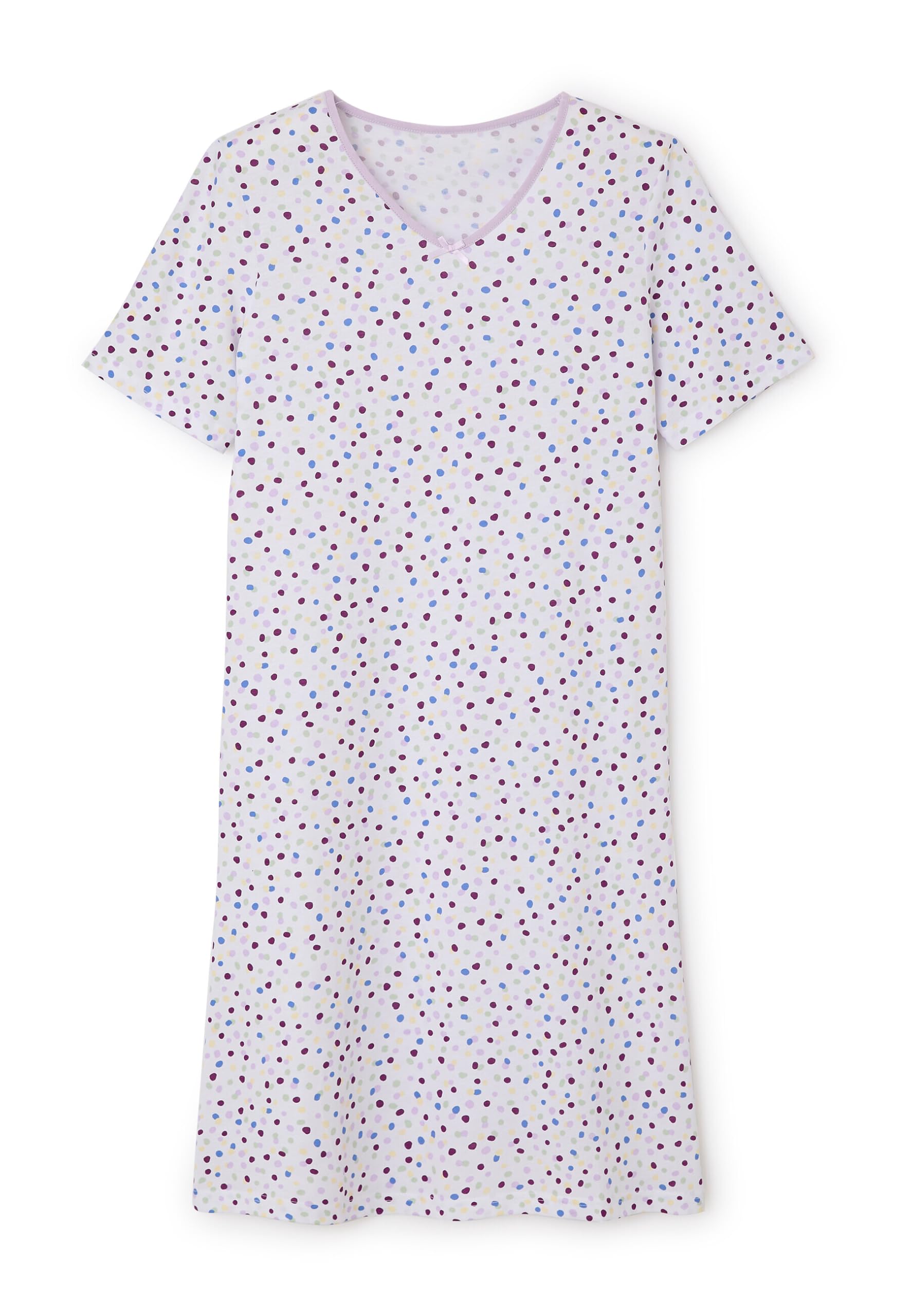 Damart Homewear Set di 3 camicie da notte L 97 cm donna cotone biologico
