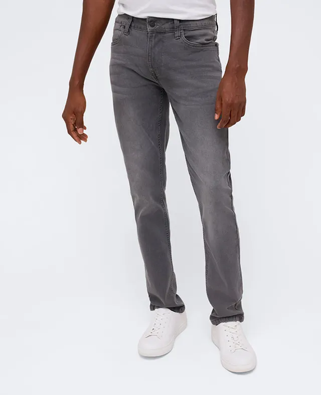 Kenneth Cole Reaction Clothing Slim-Fit Recycled Stretch Denim Jean jeans grigi slim fit