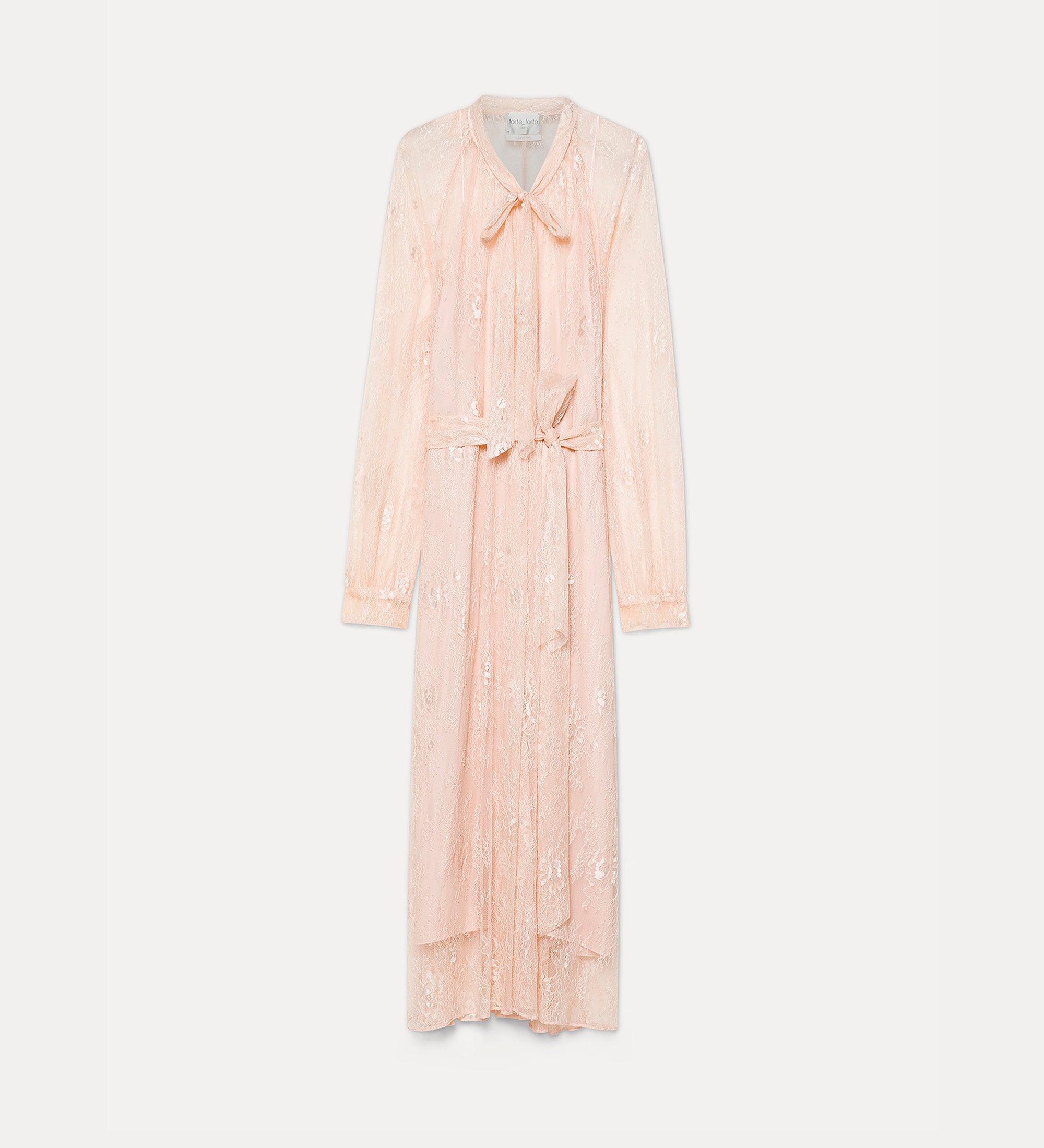 Forte abiti Chantilly Lace Bow-Tie Dress loto abito in pizzo