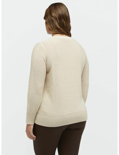 Fiorella Rubino Maglie e felpe Maglia con Lavorazione a Rombi e Micro Paillettes S Plus