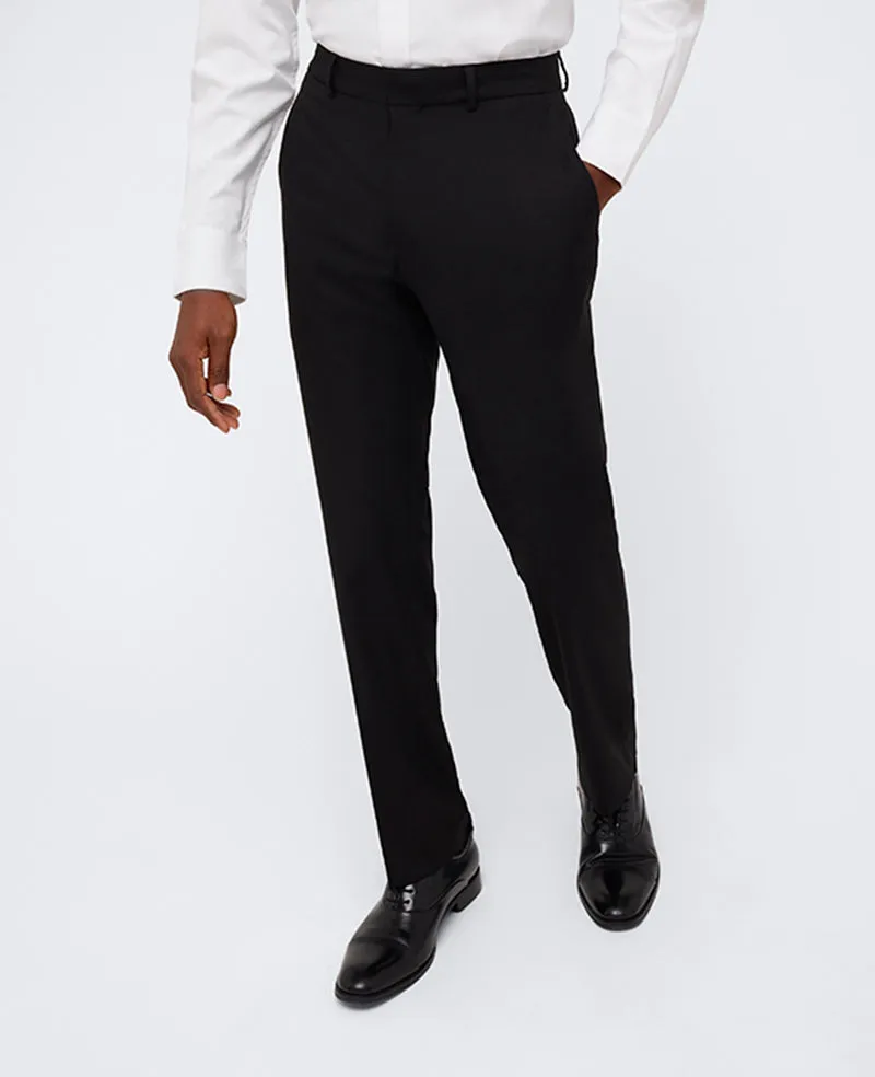 Kenneth Cole Reaction Ready Flex Suit Separate Pant pantaloni neri slim