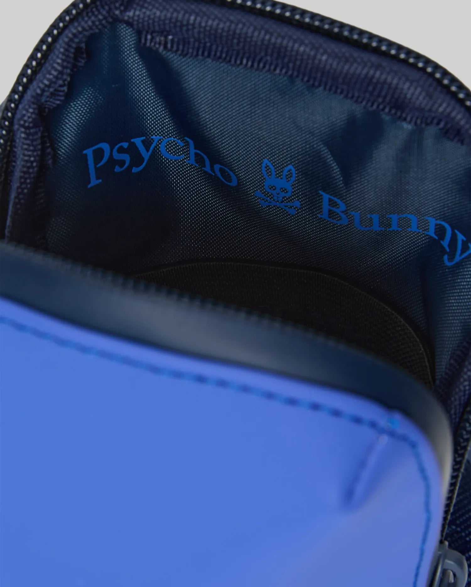 Psycho Bunny Accessories RUBBERIZED CROSSBODY BAG MO2400079 borsa tracolla blu O/S
