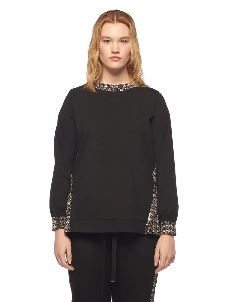 Fiorella Rubino Maglie e felpe felpa con loghi XS Plus