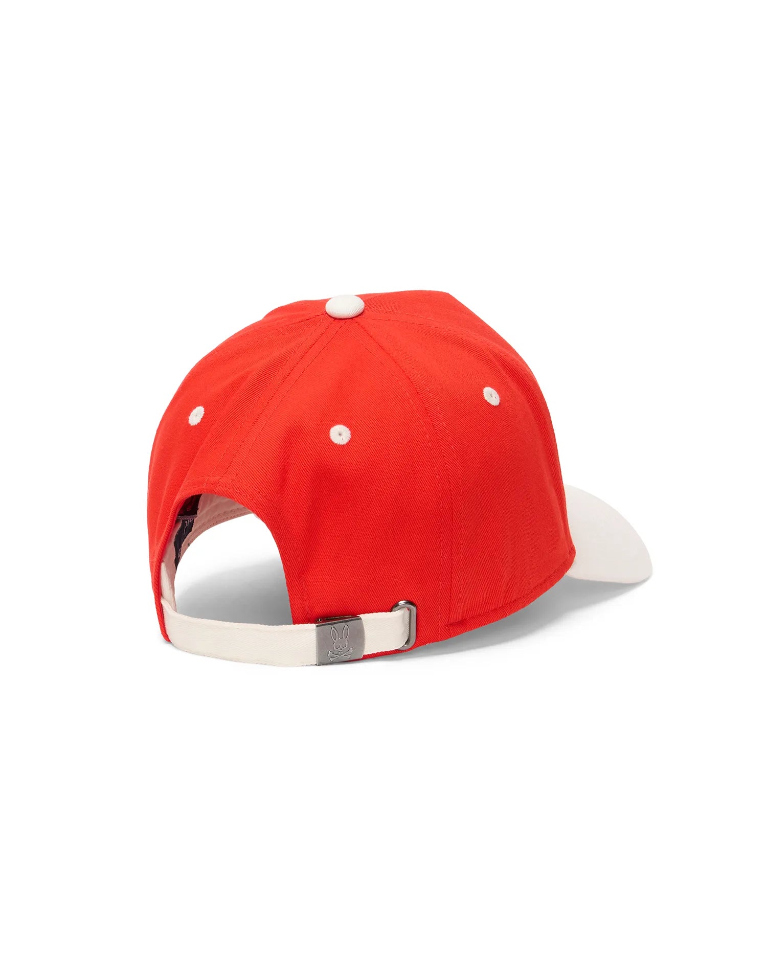 Psycho Bunny Accessories Sable A-Frame Trucker Cap cappellino rosso cotone