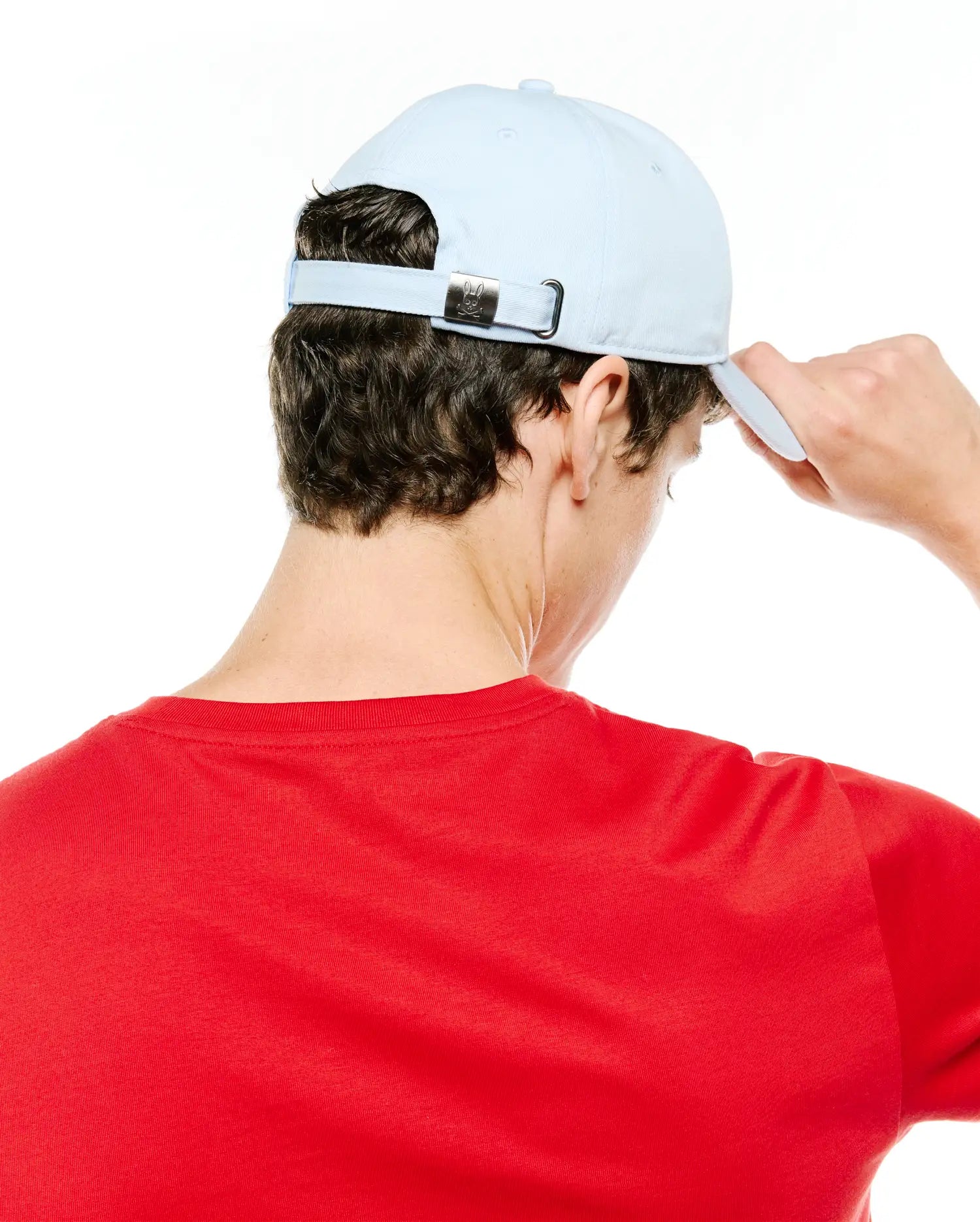 Psycho Bunny Accessories Ambrose Graphic Baseball Cap cappellino blu