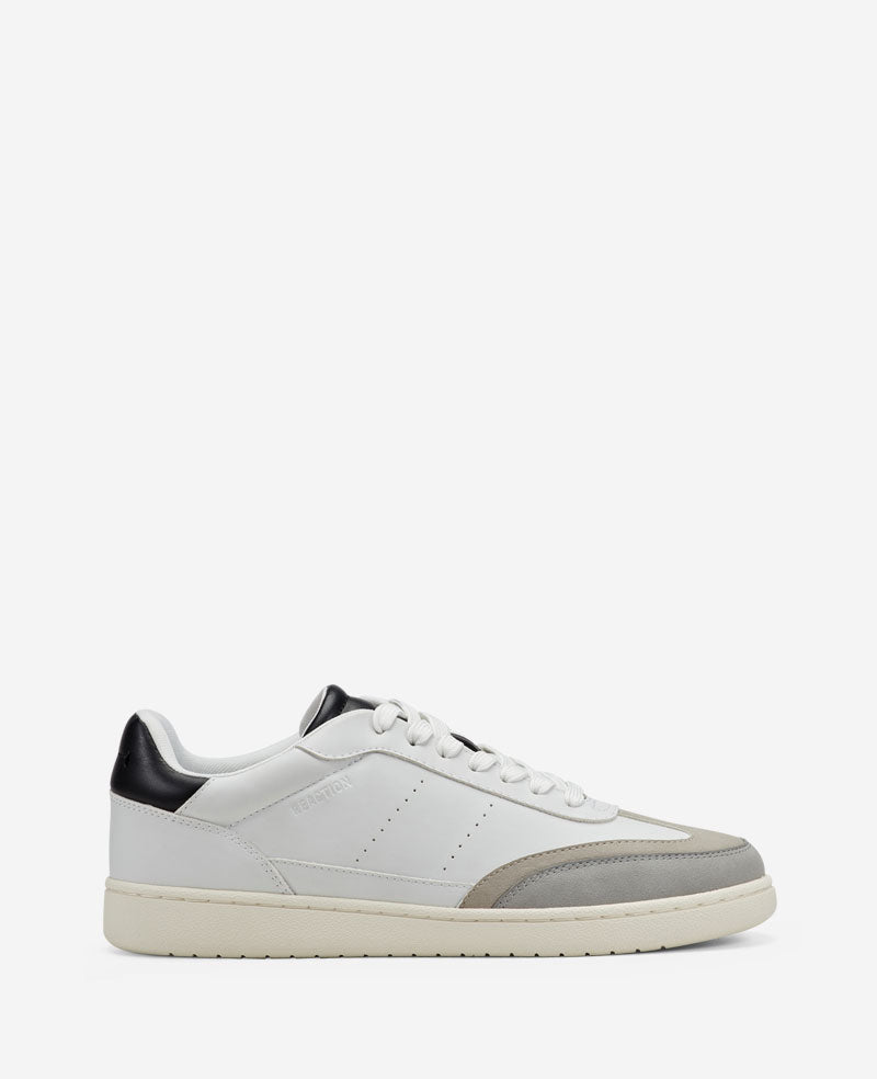 Kenneth Cole Reaction Shoes REACTION Elliot sneaker uomo bianco grigio pianta larga
