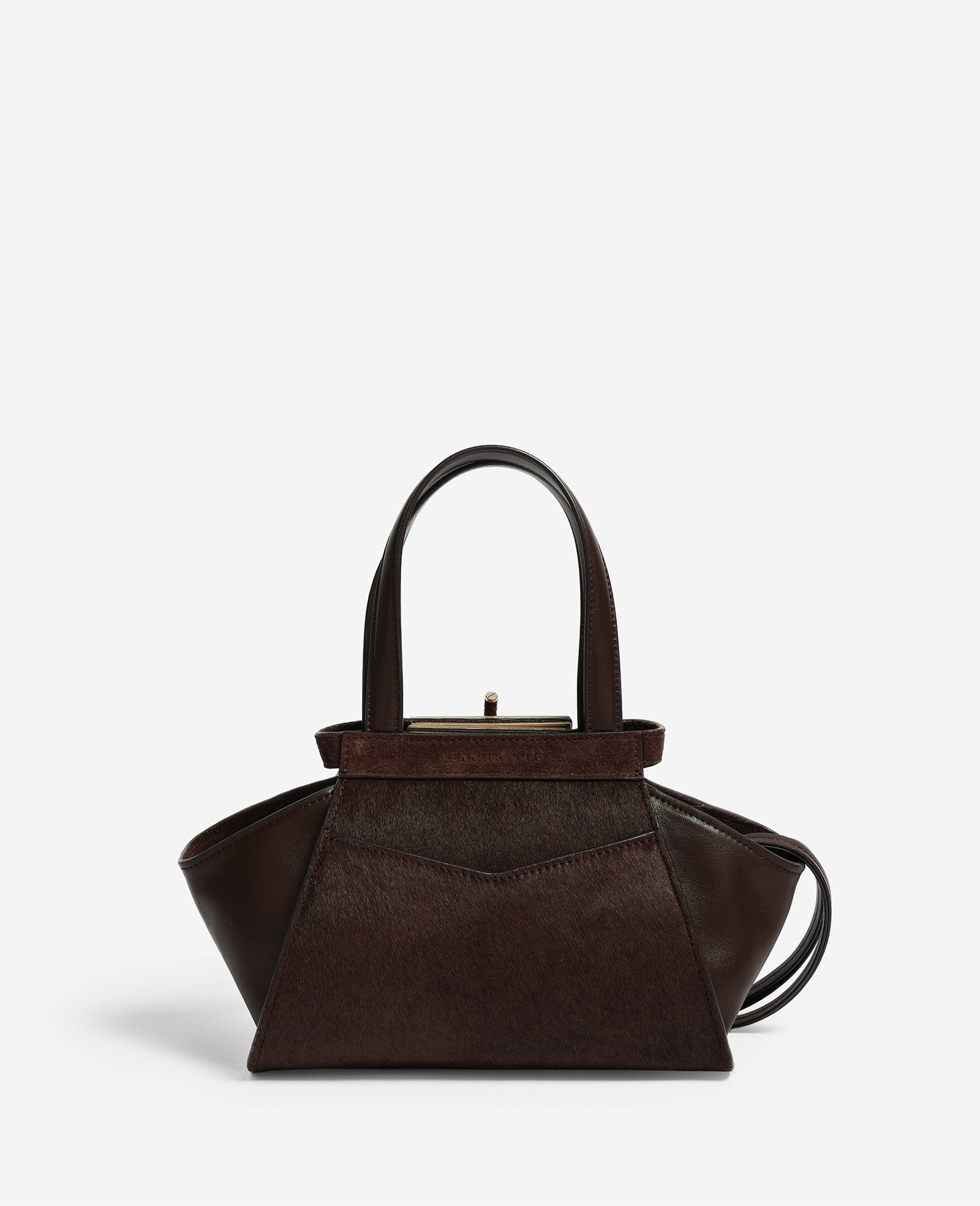 Kenneth Cole Reaction Bags Crosby Small Satchel borsa cioccolato