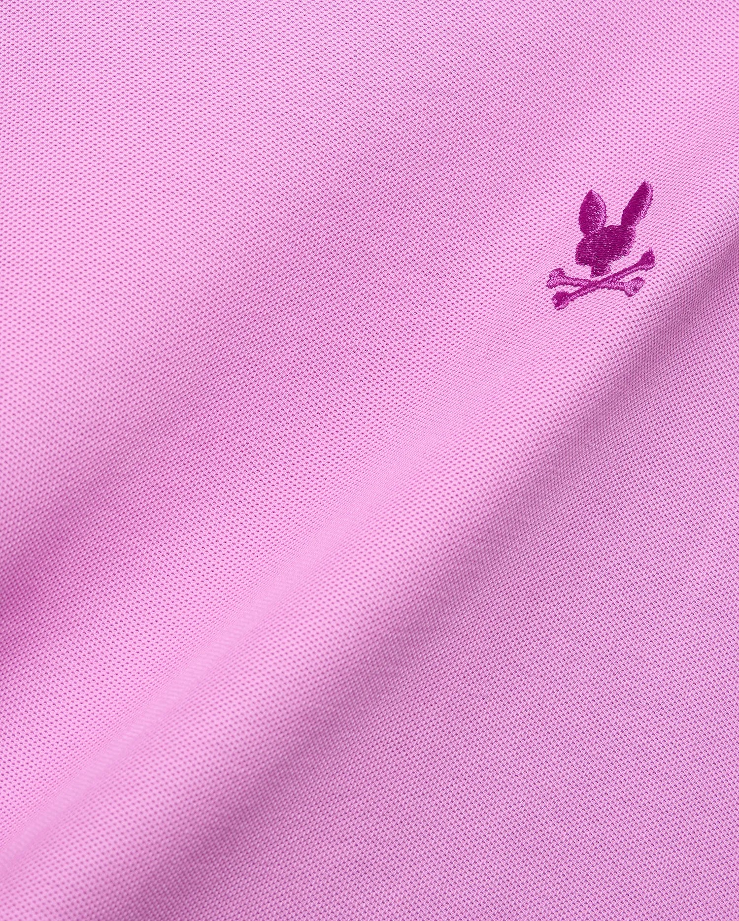 Psycho Bunny Men's Tees Taylor Pique Tee MT0200436 maglietta rosa regular