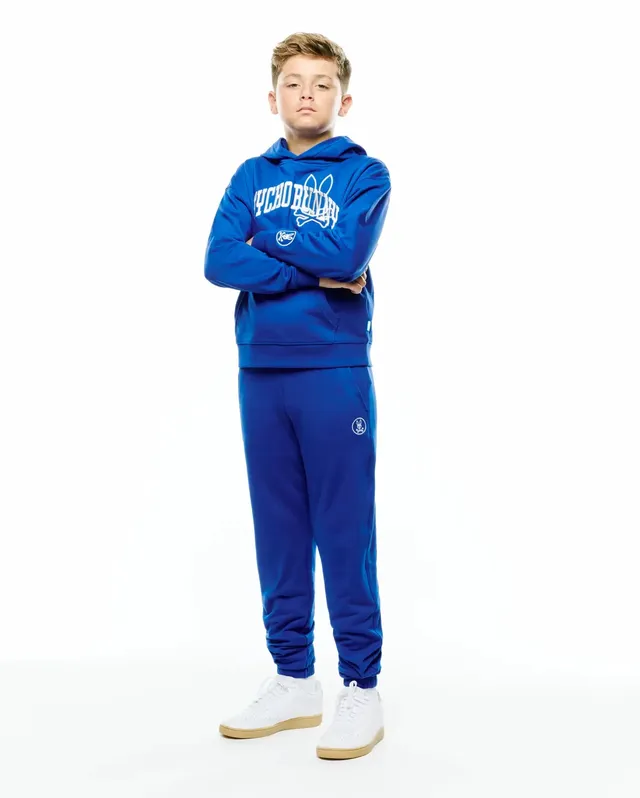 Psycho Bunny Kids Bottoms Kids Nathaniel Sweatpants pantaloni blu