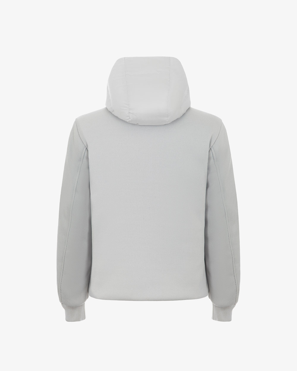 Markup Uomo Giacche & Giubbotti Giubbotto cappuccio combinato maglia tecnica