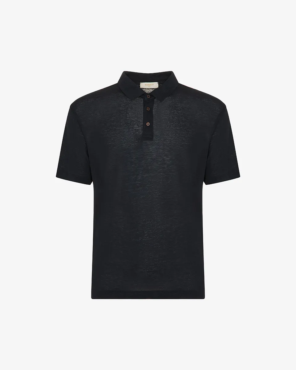 Markup Uomo Felpe & T-shirt Polo misto lino